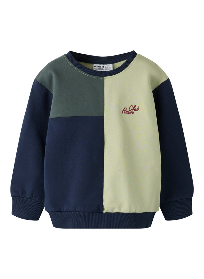 NMMTERRY LS SWEAT - NAVY BLAZER