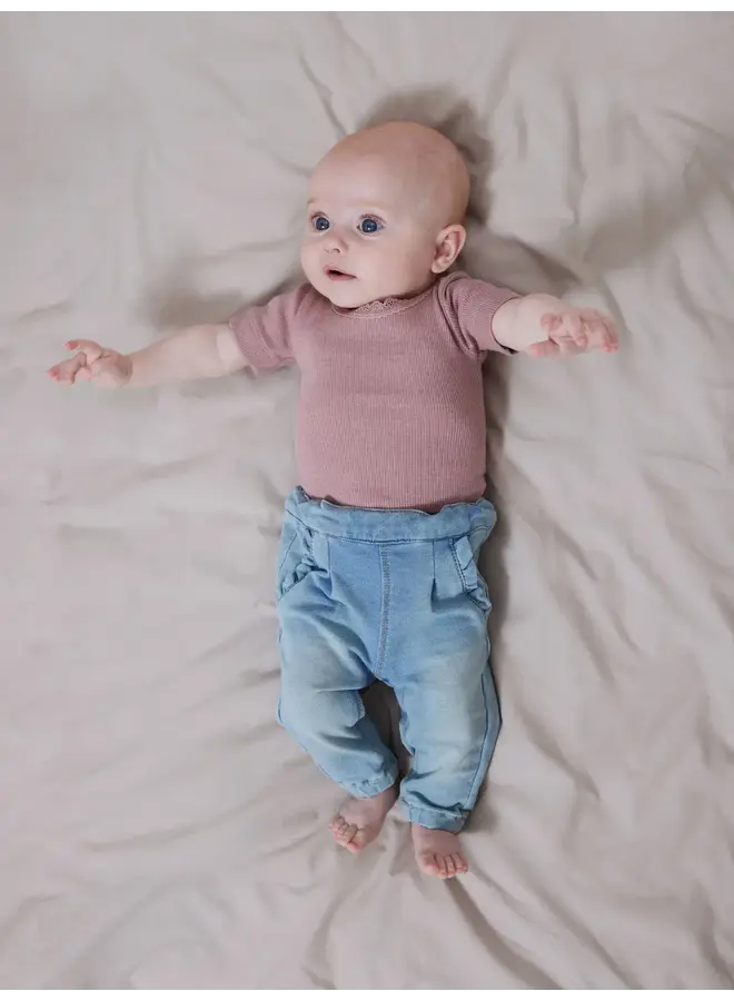 BELLA ROUND JEANS LIGHT BLUE