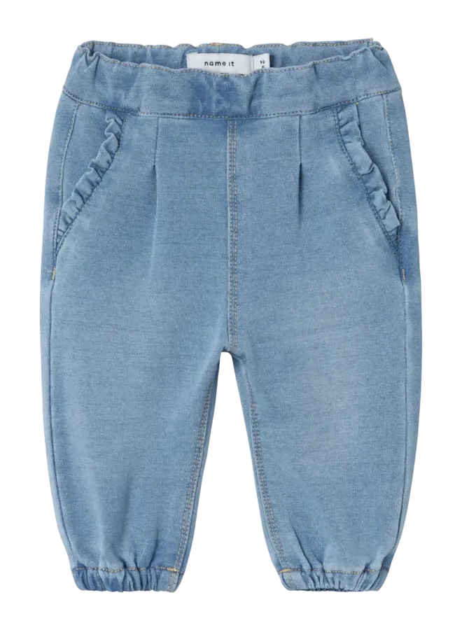 BELLA ROUND JEANS LIGHT BLUE