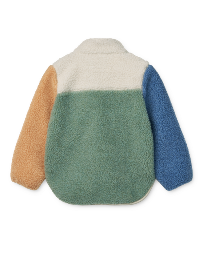 Nolan Pile Jacket - Peppermint multi mix