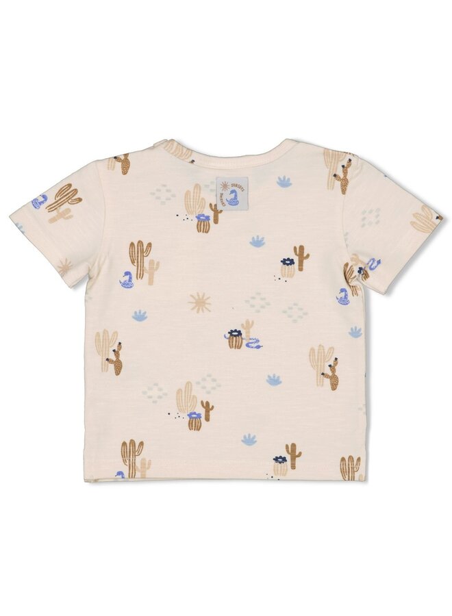 T-shirt AOP - Sssiesta | Off-White