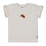 T-shirt - Love Peace Aloha | Wit