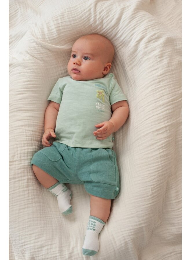T-shirt - You Croc my World | Mint