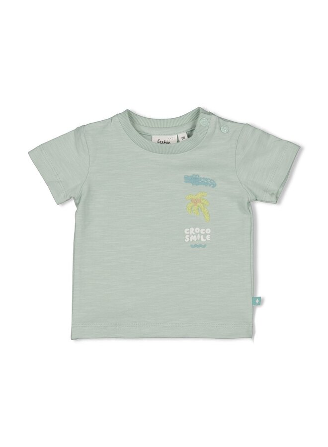 T-shirt - You Croc my World | Mint