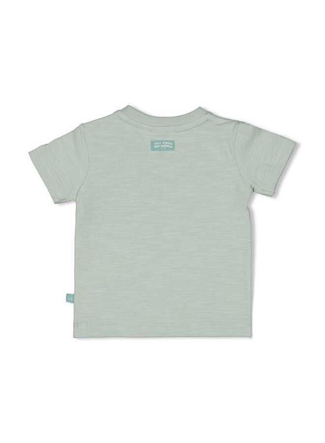 T-shirt - You Croc my World | Mint