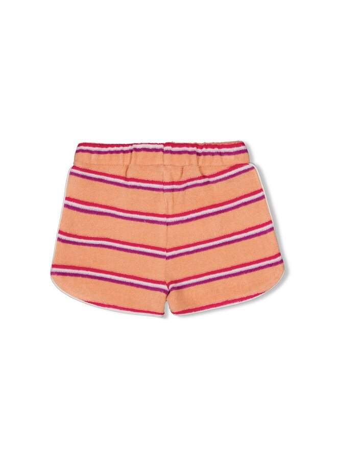 Short streep badstof - Love Peace Aloha