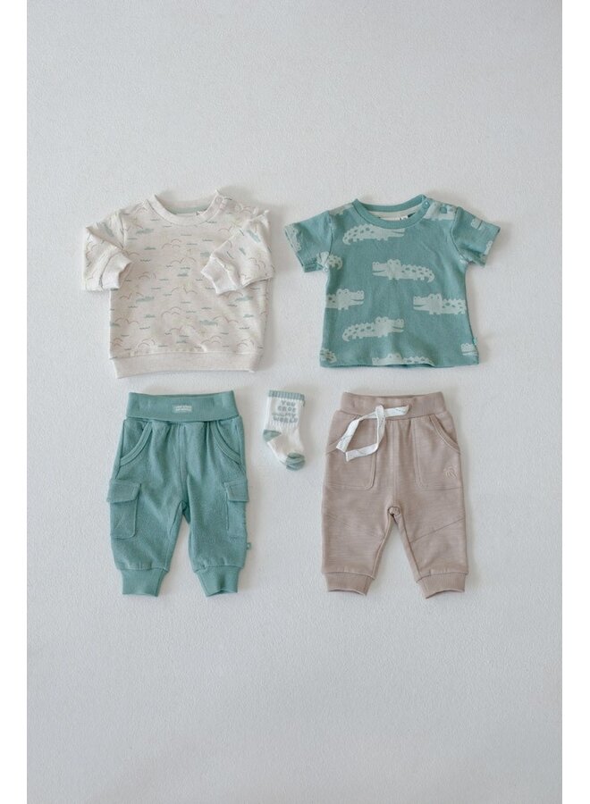 Broek - You Croc my World | Zeegroen