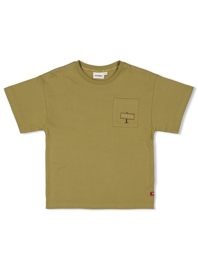 T-shirt oversized - Desert Fiesta | Army