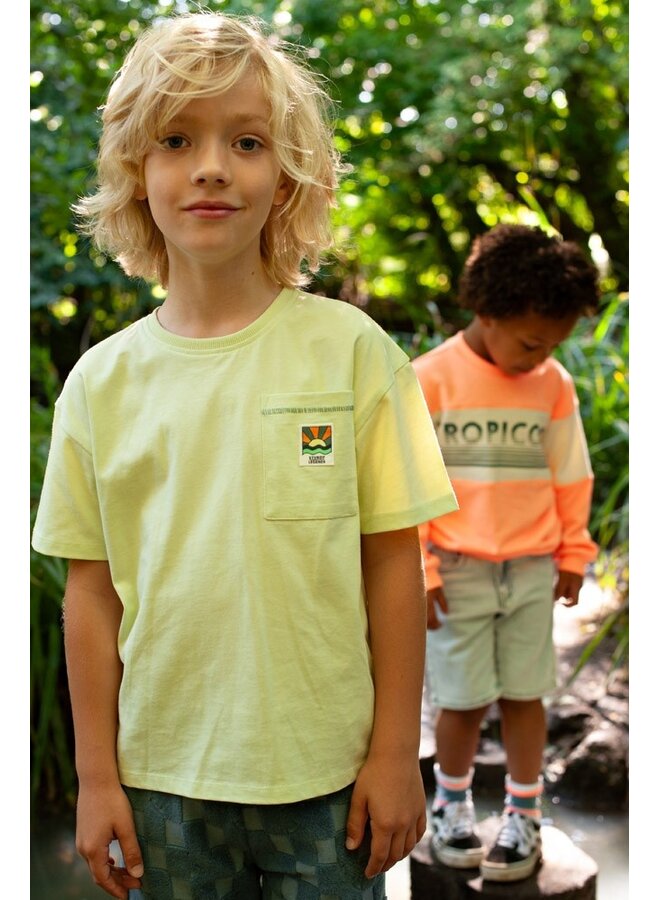 T-shirt oversized - Lagoon Legends | Lime