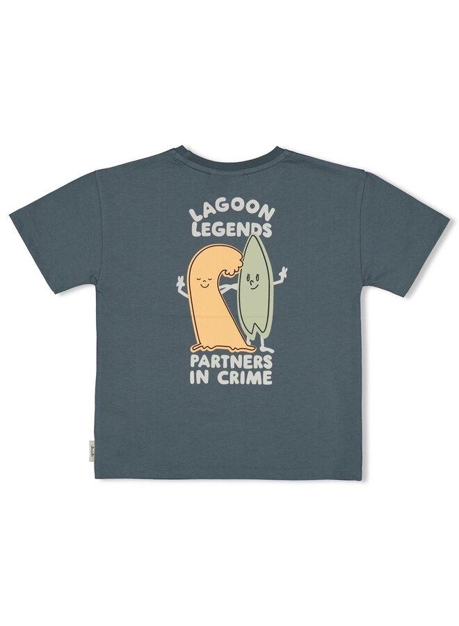 T-shirt oversized - Lagoon Legends | Petrol