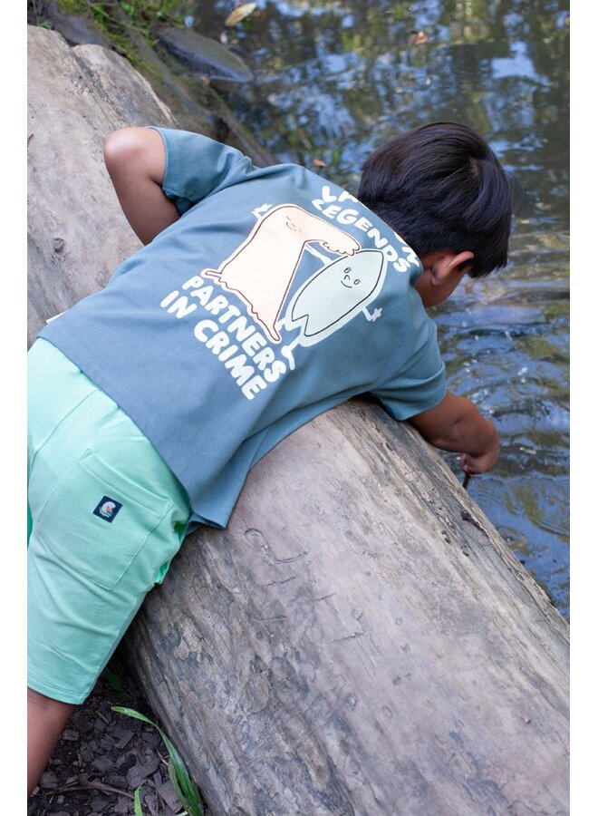 T-shirt oversized - Lagoon Legends | Petrol