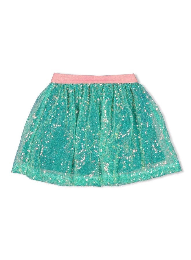 Pailetten rok - Rolling into Spring | Groen
