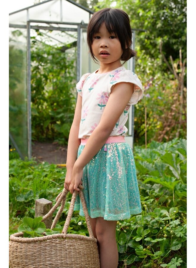 T-shirt AOP - Rolling into Spring | Offwhite