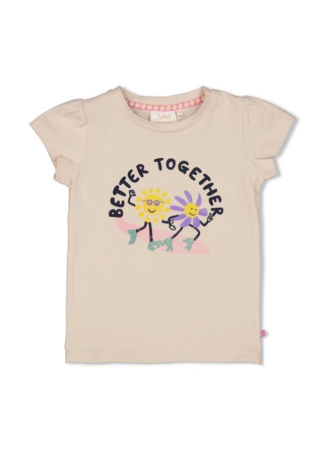 T-shirt - Rolling into Spring | Offwhite