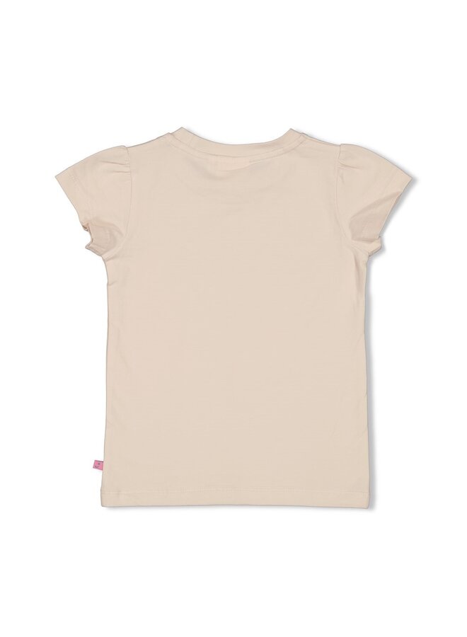 T-shirt - Rolling into Spring | Offwhite