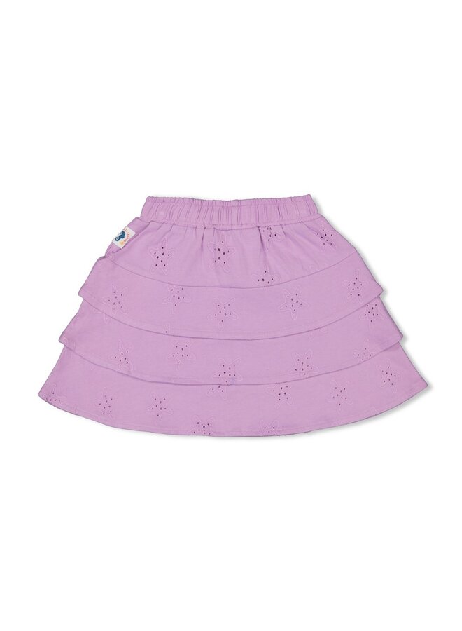 Rok volante broderie anglaise - Lazy Lagoon