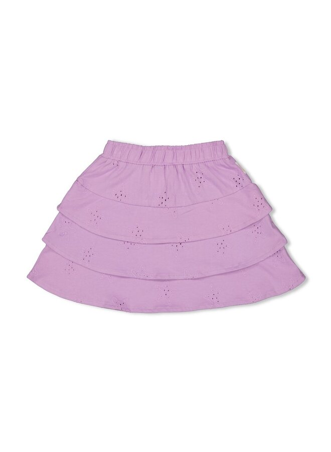 Rok volante broderie anglaise - Lazy Lagoon
