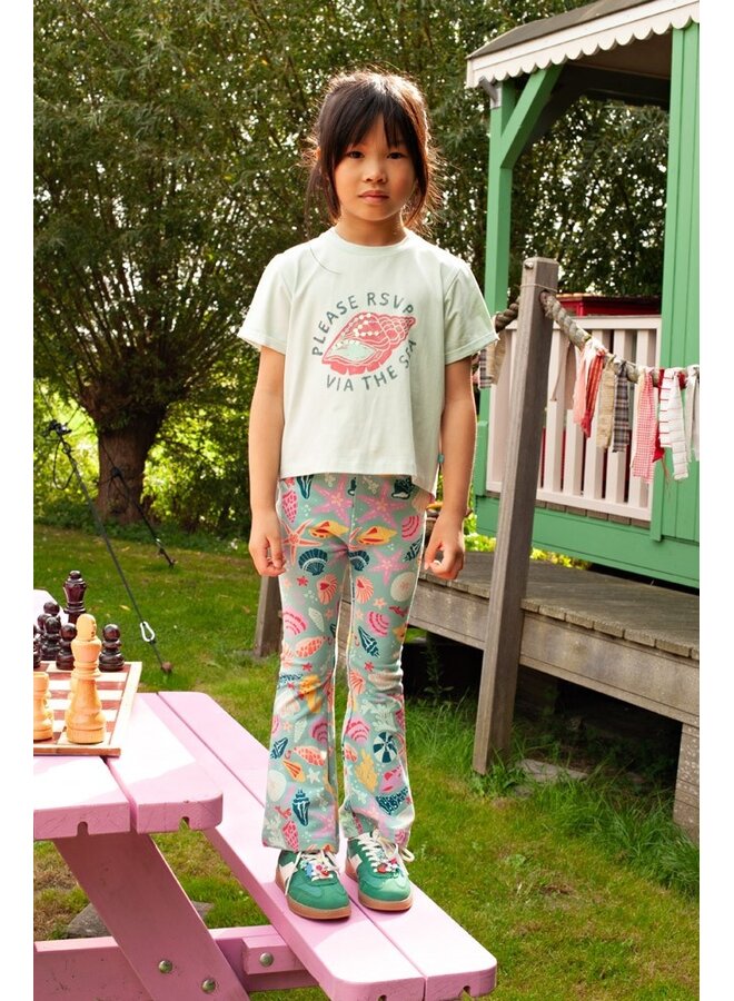 T-shirt - Lazy Lagoon | Mint