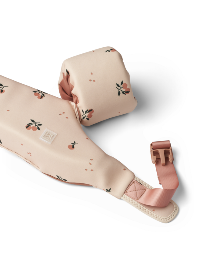 Darko Printed Swim Belt | Peach / Sea shell