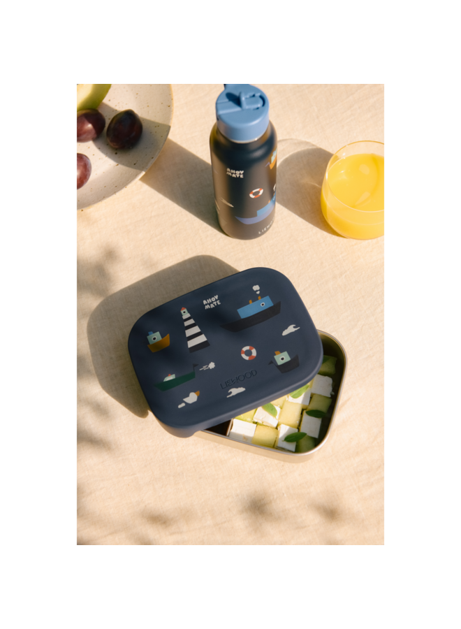 Falk Water Bottle 350 ml | Sailing / Classic navy