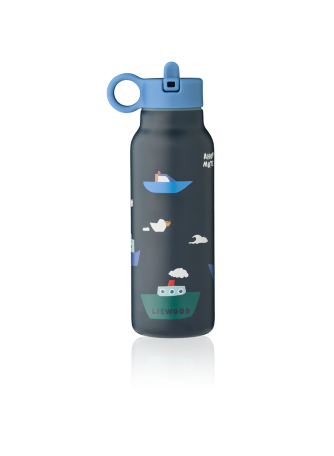 Falk Water Bottle 350 ml | Sailing / Classic navy