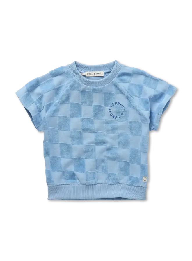 Raglan sweatshirt terry blocks