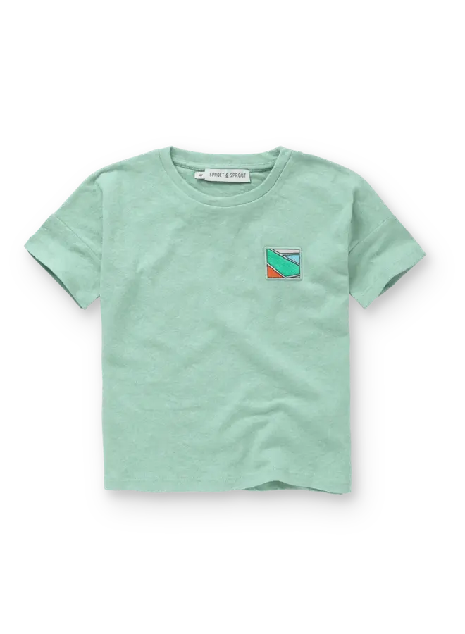 Linen T-shirt green