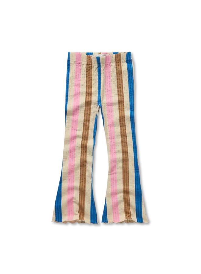 Flared legging stripes