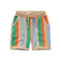 Sweat shorts multi colour stripes
