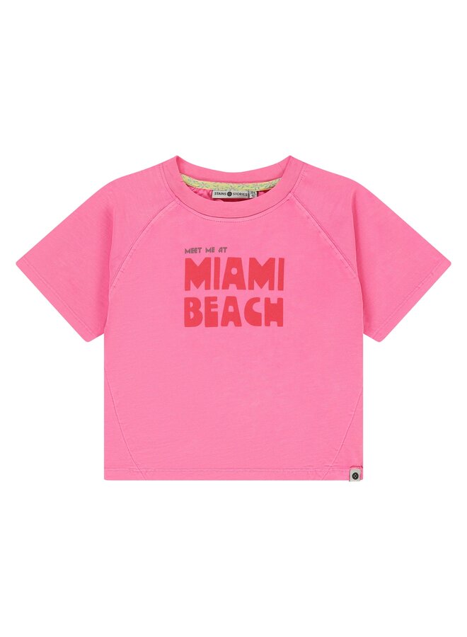 girls t-shirt ss | 8658