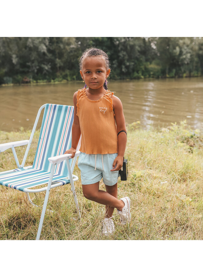 Chambray | Relaxed Shorts Sunlit Blue