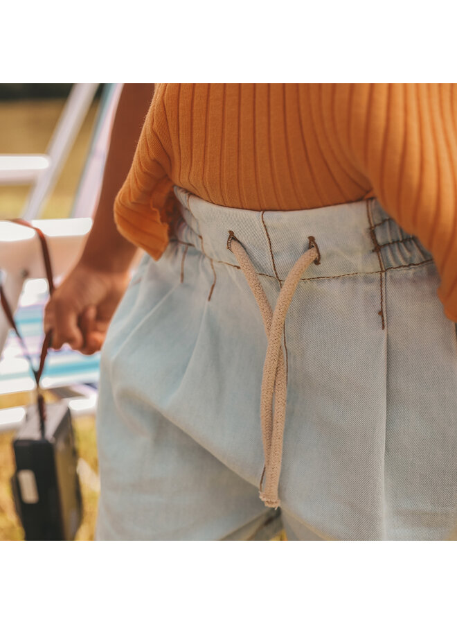 Chambray | Relaxed Shorts Sunlit Blue