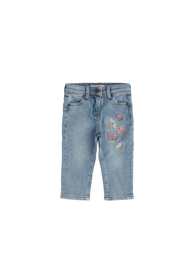 Stretch Denim | Baggy Jeans Blue Tint