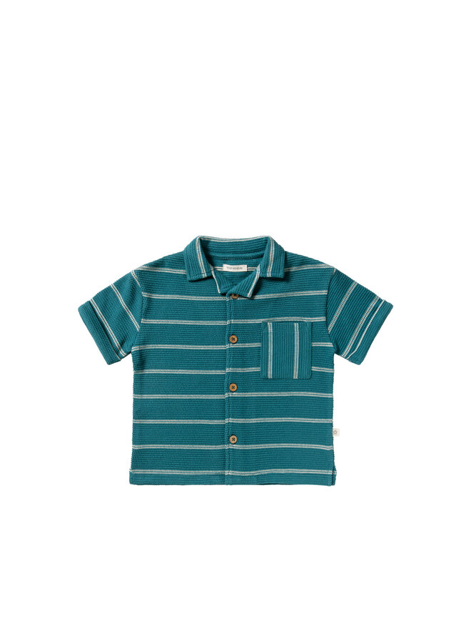 Structure Stripe | Loose Shirt