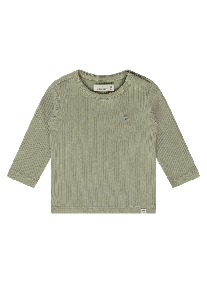 baby t-shirt ls | 9633 - Moss