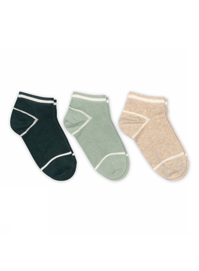 Bo sneaker socks – 3-pack | 9005