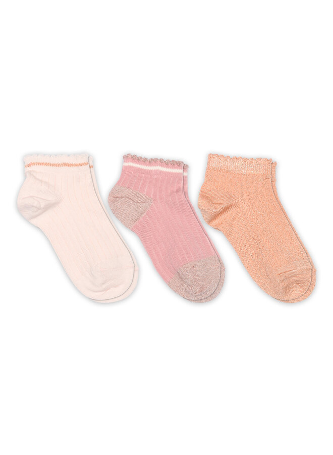 Petra sneaker socks – 3-pack | 8997