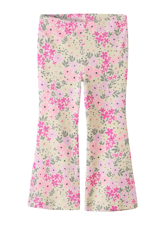 Name it - NMFDARTIAS FLARED PANT - Peyote Melange