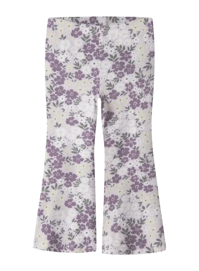 Name it - NMFDARTIAS FLARED PANT - Lavender Fog