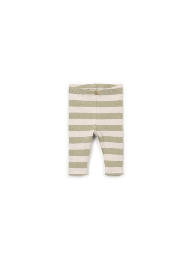 STRIPED JERSEY LEGGINGS TEXTURE