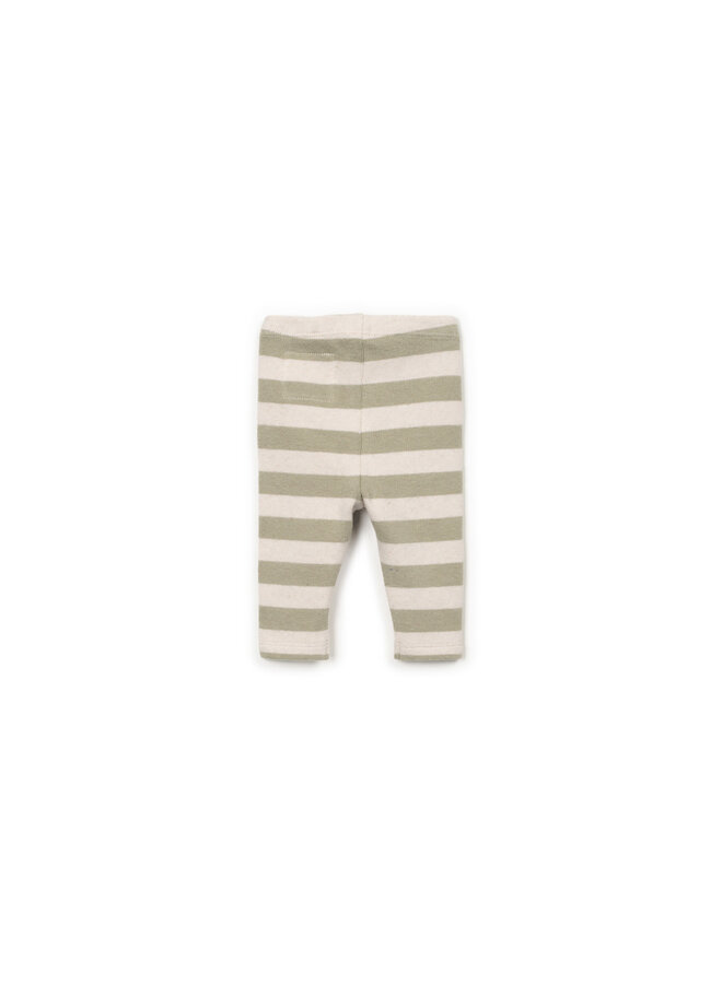 STRIPED JERSEY LEGGINGS TEXTURE