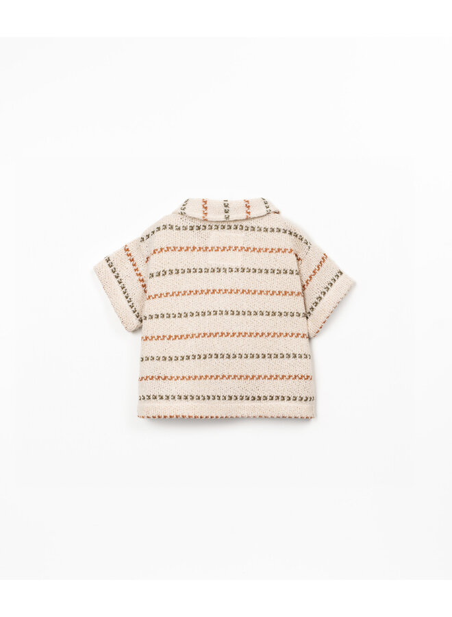 STRIPED JERSEY SHIRT SEW