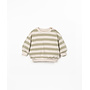 STRIPED JERSEY SWEATER TEXTURE