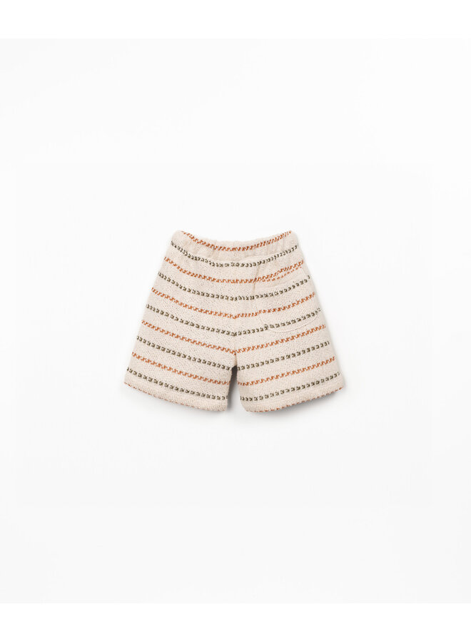 STRIPED JERSEY SHORTS SEW