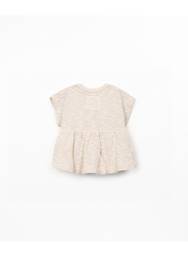 EMBELLISHED PIQUÉ TUNIC BIO RESIN