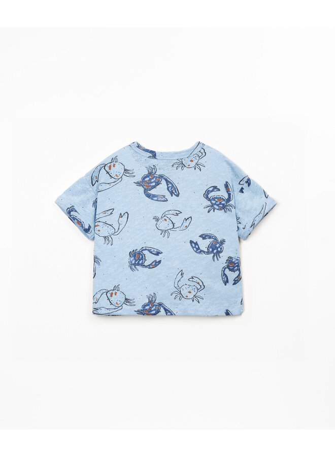 PRINTED FLAMÉ JERSEY T-SHIRT COPENHAGA