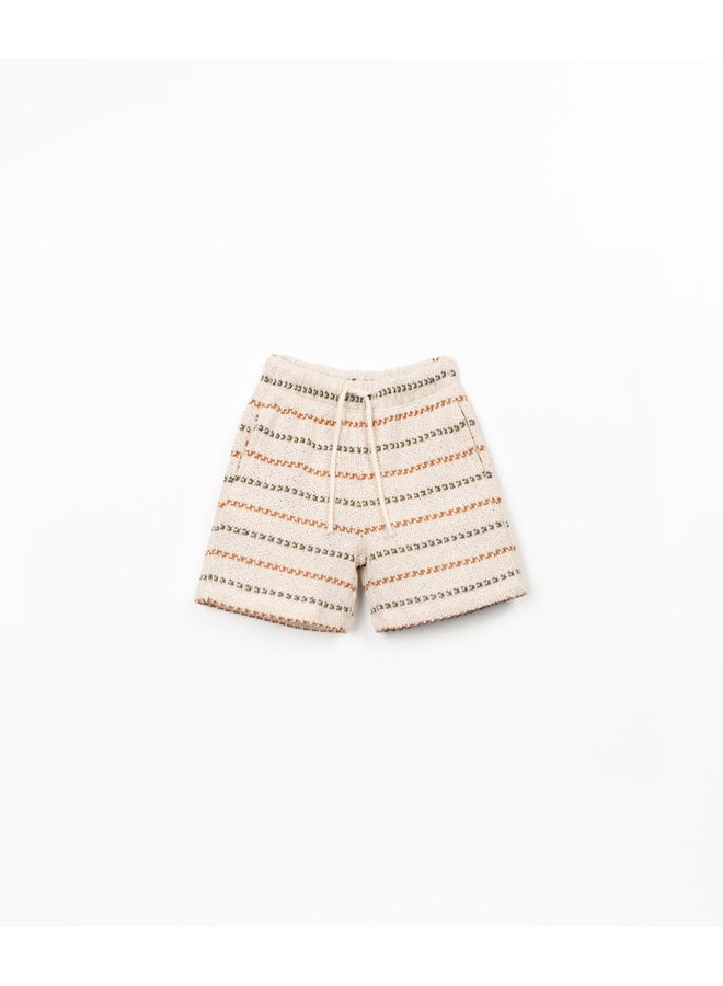 STRIPED JERSEY SHORTS SEW