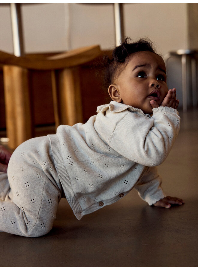 NBFDIAME LS KNIT CARD - PEYOTE