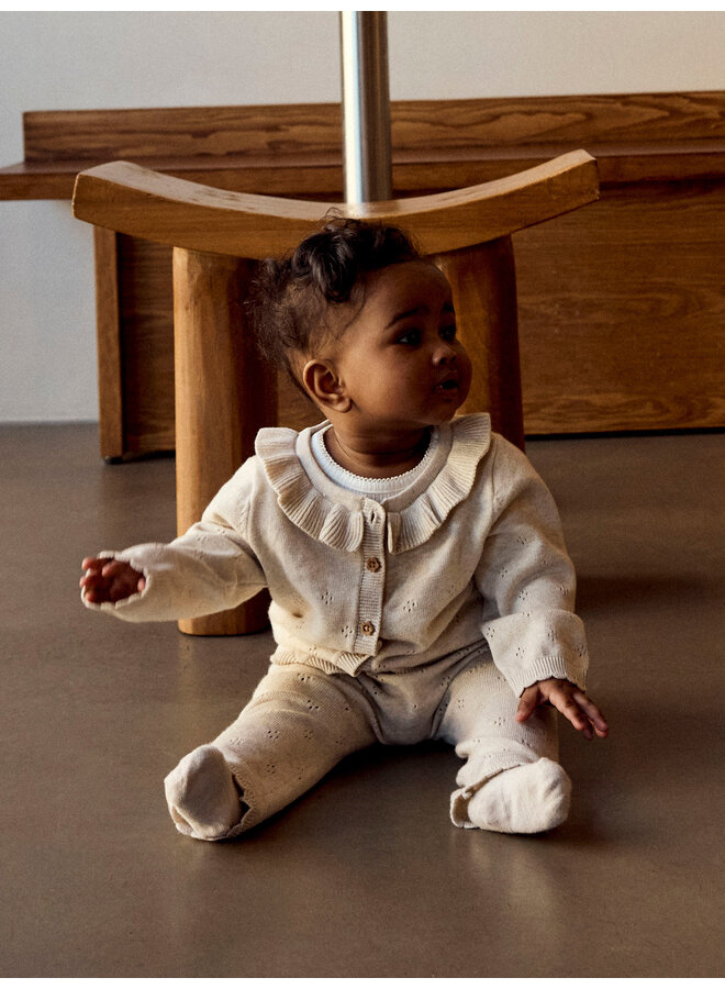 NBFDIAME LS KNIT CARD - PEYOTE