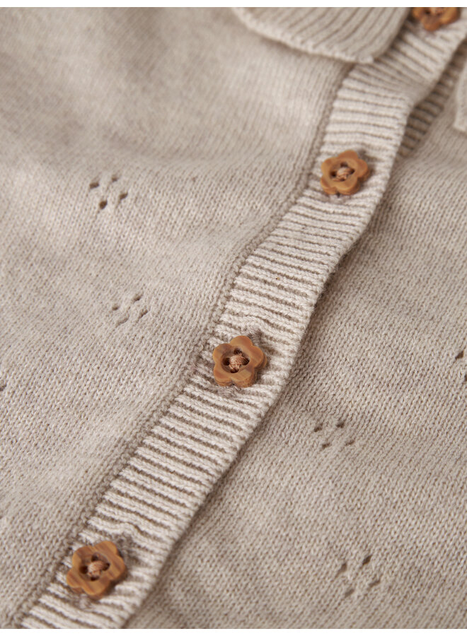 NBFDIAME LS KNIT CARD - PEYOTE